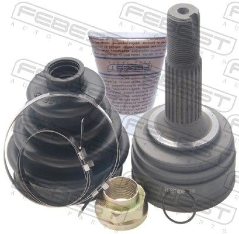 Image of FEBEST 0110-KGB10 CV Joint Front Axle Joint Kit,drive shaft (5)