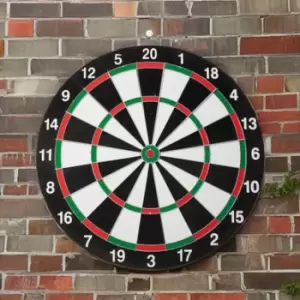 image of 17" Double Sided Dartboard and Dart Set by #winning