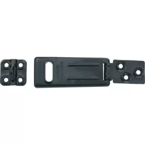 image of Hasp (Black) Single Hinge D-vertical Shackle