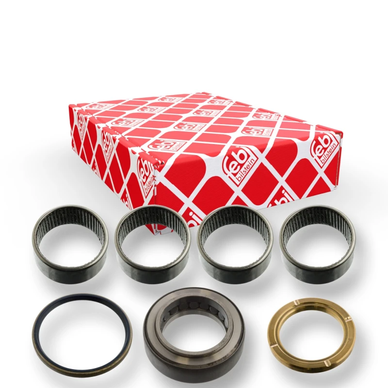 Image of FEBI BILSTEIN 15881 Repair Kit, stub axle pin Front Axle Right Repair Kit,stub axle pin (652)