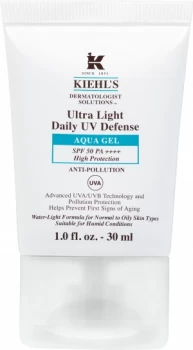 image of Kiehl's Ultra Light Daily UV Defense Aqua Gel SPF50 30ml