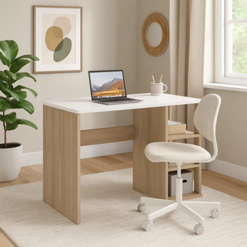 Image of Decorotika Polina Computer Desk Cordoba White