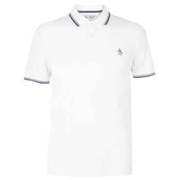 image of Original Penguin Original Penguin Pete Polo Shirt - White