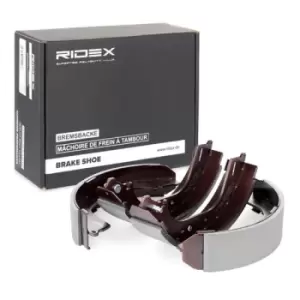 Image of RIDEX Brake Shoes Rear Axle 70B0112 Brake Shoe Set,Brake Lining TOYOTA,NISSAN,LAND CRUISER (PZJ7_, KZJ7_, HZJ7_, BJ7_, LJ7_, RJ7_)