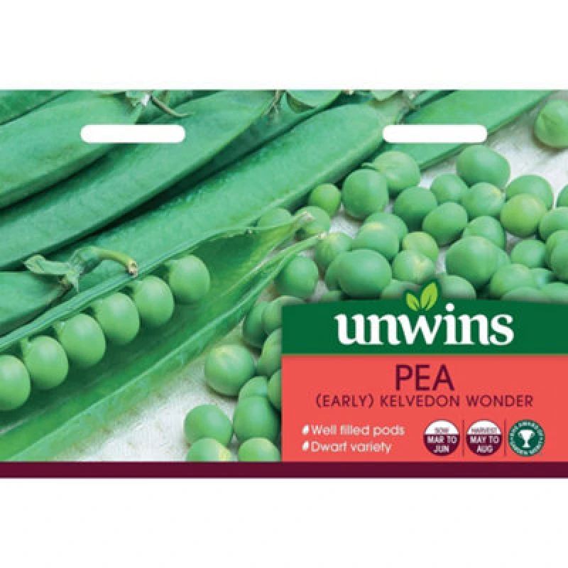 Image of Unwins Pea (Early) Kelvedon Wonder