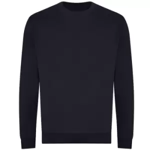 Image of Awdis Mens Organic Sweatshirt (S) (French Navy)