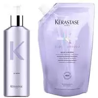 image of Kerastase Blond Absolu Bain Lumiere Refillable Aluminium Bot