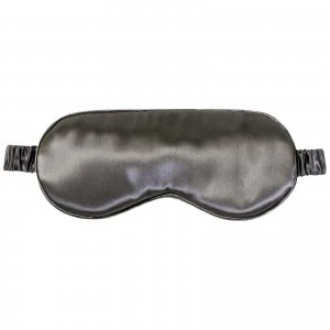 image of Slip Silk Sleep Mask (Various Colours) - Charcoal