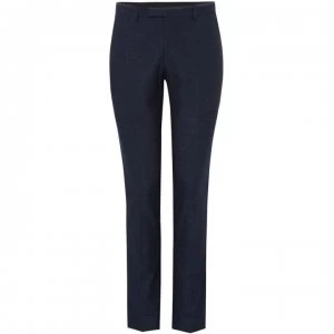 image of Label Lab Wonder Skinny Fit Textured Dinner Trouser - Navy