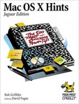 Image of Mac Os X Hints by Rob Griffiths Book