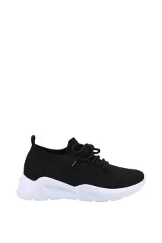 Image of Divaz Daisy Shoe Female Black UK Size 5