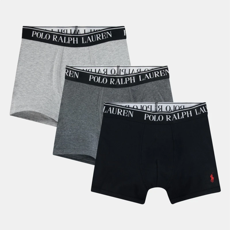 Image of Pack of 3 Junior Boxers in Cotton