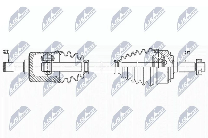 Image of NTY Drive shaft NTY NPW-HD-085