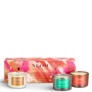 image of NEOM Wellbeing Wishes Candle Trio