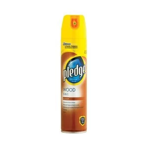 Pledge Wood 5 in 1 Classic Furniture Polish Aerosol Spray 300ml