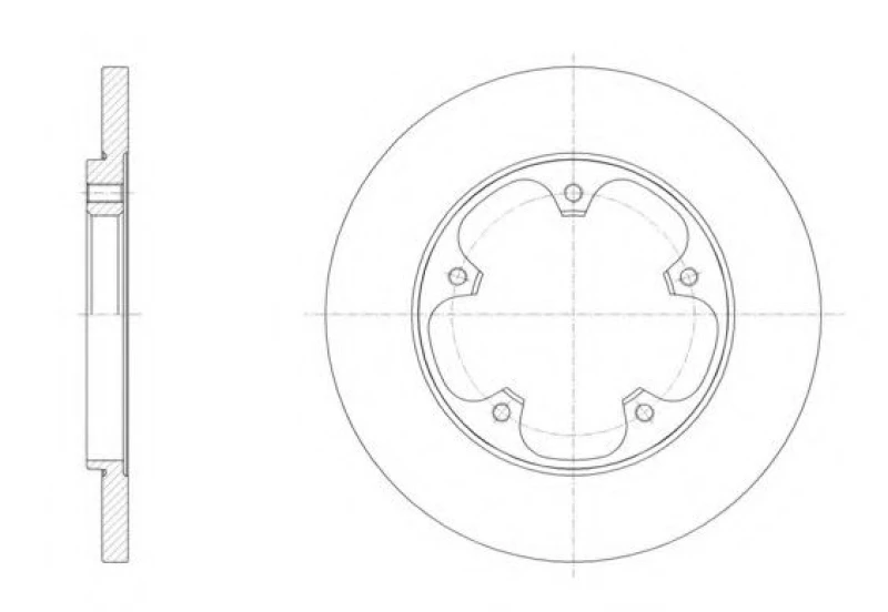 Image of Brake disc JURID 563138JC