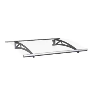 Image of Outsunny Polycarbonate Door Canopy - Clear
