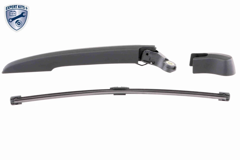 Image of VAICO V20-2473 Wiper Arm Set, window cleaning with cap PBT, GRP (Glass fibre Reinforced Plastic) Wiper Arm Set,window cleaning (6545)