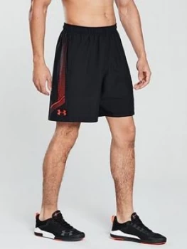 Image of Urban Armor Gear Woven Graphic Shorts Black Size S Men
