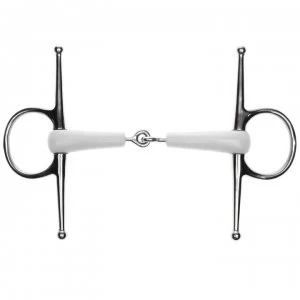 image of Korsteel Flexi Jointed Full Check Snaffle Bit