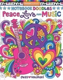 Image of Notebook Doodles Peace, Love, and Music : Coloring & Activity Book