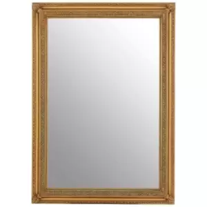 Image of Interiors by PH Andrey Gold Finish Wall Mirror