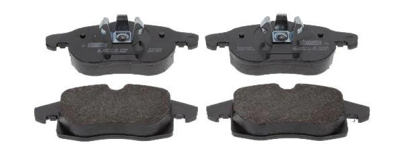 Image of CHAMPION 573723CH Brake pad set prepared for wear warning indicator Brake Pad Set,disc brake (402)