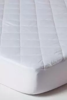 Image of Cot Bed Quilted Waterproof Mattress Protector Pack of 2