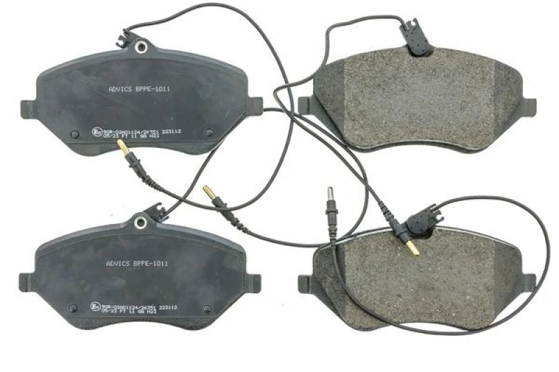 Image of AISIN Brake pad set AISIN BPPE-1011