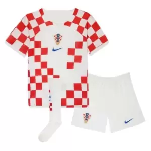 image of Nike Croatia Home Minikit 2022/2023 Infant Boys - White