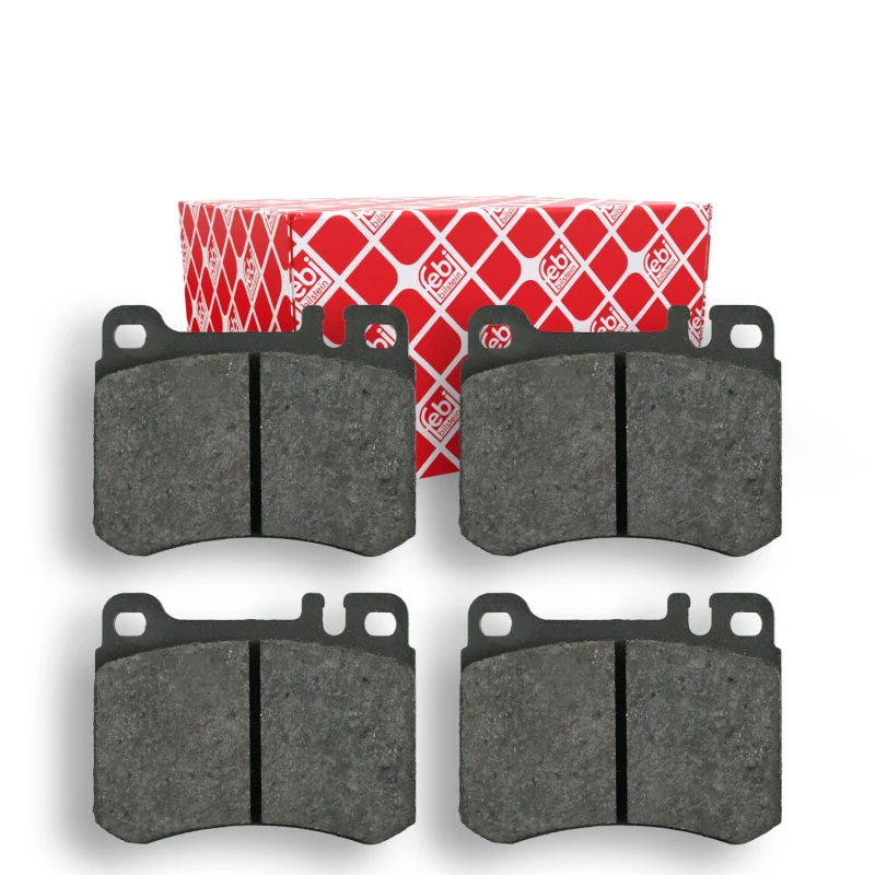 Image of FEBI BILSTEIN 16246 Brake pad set Front Axle, prepared for wear warning indicator Brake Pad Set,disc brake (402)