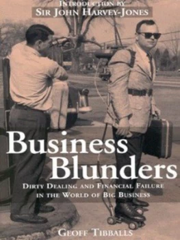Image of Business Blunders by Geoff Tibballs Paperback