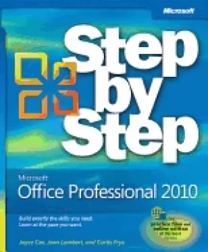 Image of microsoft office professional 2010 step by step