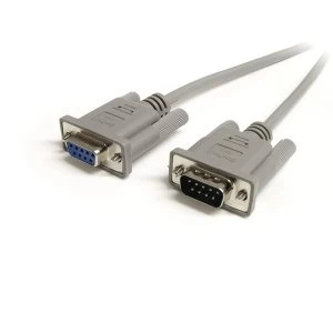 Image of StarTech 6ft Straight Through Serial Cable DB9 MF
