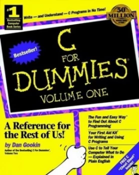 Image of C for Dummies by Dan Gookin Book