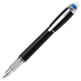 Image of Mont Blanc - Starwalker Precious Resin Fountain Pen - Fountain Pens - Black