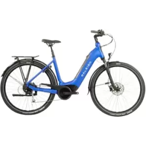 image of 2022 Raleigh Motus Grand Tour Derailleur Low Step Electric Bike in Blue