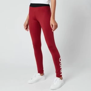 image of Hugo Boss Delessie Leggings Open Red Size S Women