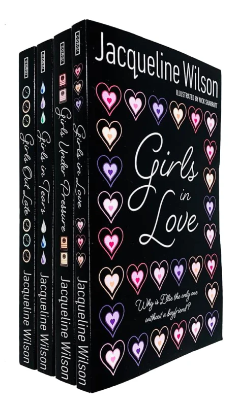 Image of Jacqueline Wilson Girls Series 4 Book Collection Complete Set For Teens Young Adult Readers Jacqueline Wilson Books