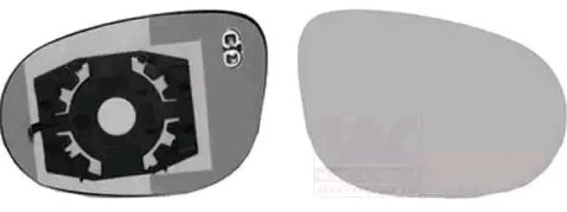 Image of VAN WEZEL 1779838 Wing Mirror Glass * HAGUS * Right Mirror Glass,outside mirror (1914)