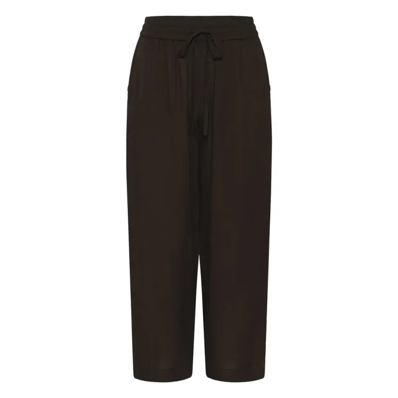 Image of Kaffe Womens oversized trousers KAFFE Milia Marron Female 34