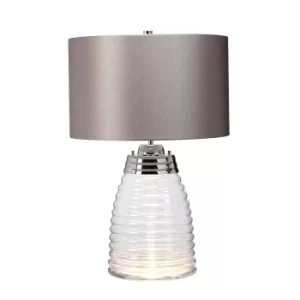 image of Milne Table Lamp Polished Nickel