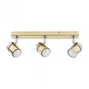Image of Nina 3-Way Spotlight Bar in Gold
