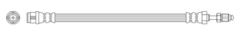 Image of K&K FT0120 Brake Hose Brake Hose (83)