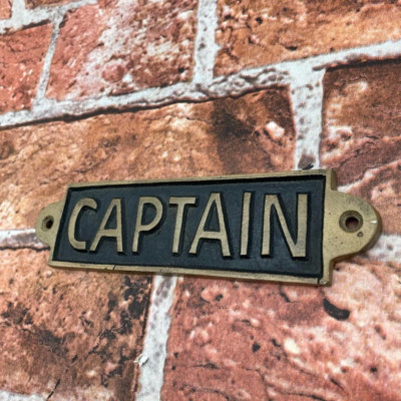 Image of MSL CAPTAIN - METAL SIGN