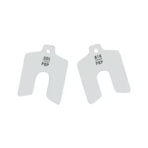 Image of 2.000MMX125X125MM Stainless Slotted Shim (Pk-10)