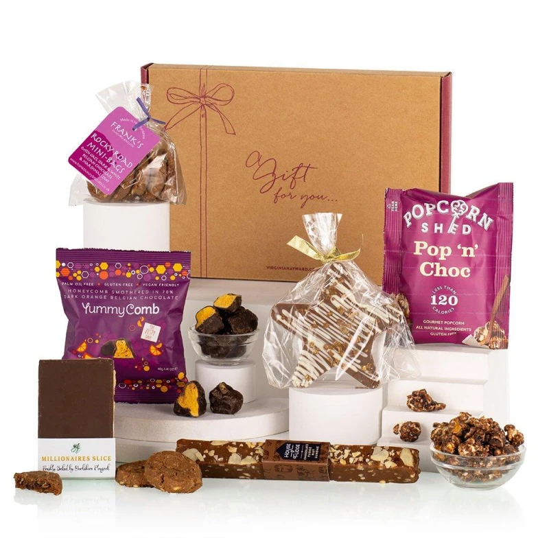 Image of Virginia Hayward Virgina Hayward Chocoholics Letterbox Gift Multi unisex Small