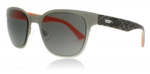 image of Puma PU0070S Sunglasses Ruthenium Black Smoke 002 50mm