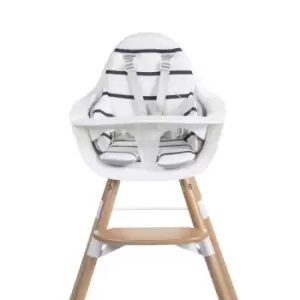 Image of Childhome Reversible Evolu Seat Cushion Marin Navy Stripe