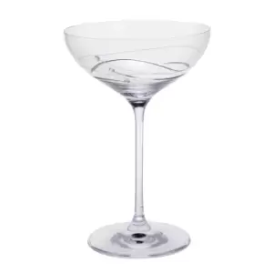 image of Dartington Crystal Glitz Cocktail Saucers, Set of 2